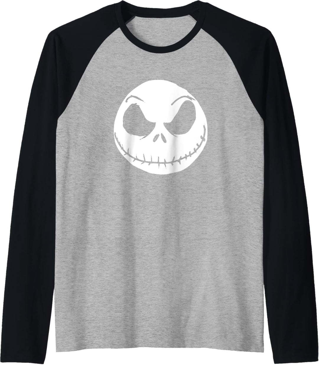 Disney The Nightmare Before Christmas Jack Skellington Gesicht Raglan