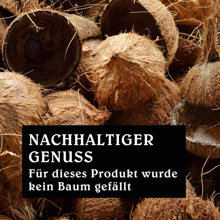 Kokosnuss Kohle Cubes 40x40mm 3kg I Kohlewürfel mit Zugloch I Nachhaltige Naturkohle mit Langer Bren
