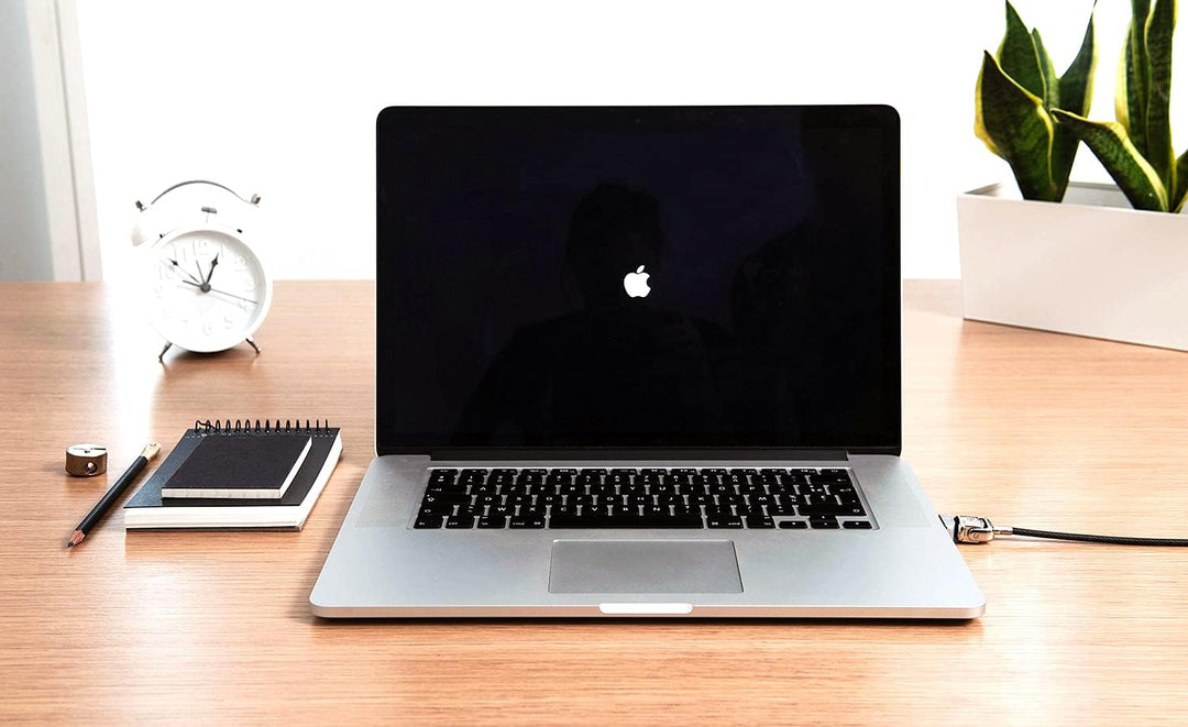 Maclocks Ledge MacBook Pro 16" Schlossadapter mit verschlüsseltem Kabelschloss, MBPR16LDG01KL-2