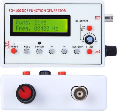 Funktionsgenerator Sinus Rechteck Dreieckwelle DDS DC3.5-10V Signalgenerator für Oszilloskop-Abschwä