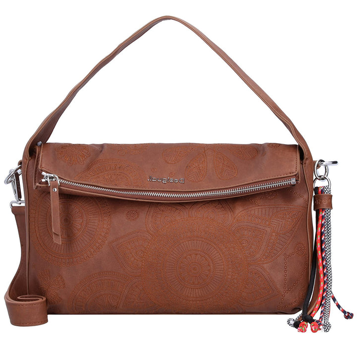 Desigual Damen Bols_Deja Vu Narbonne FLA Hand Bag Brown, Brown