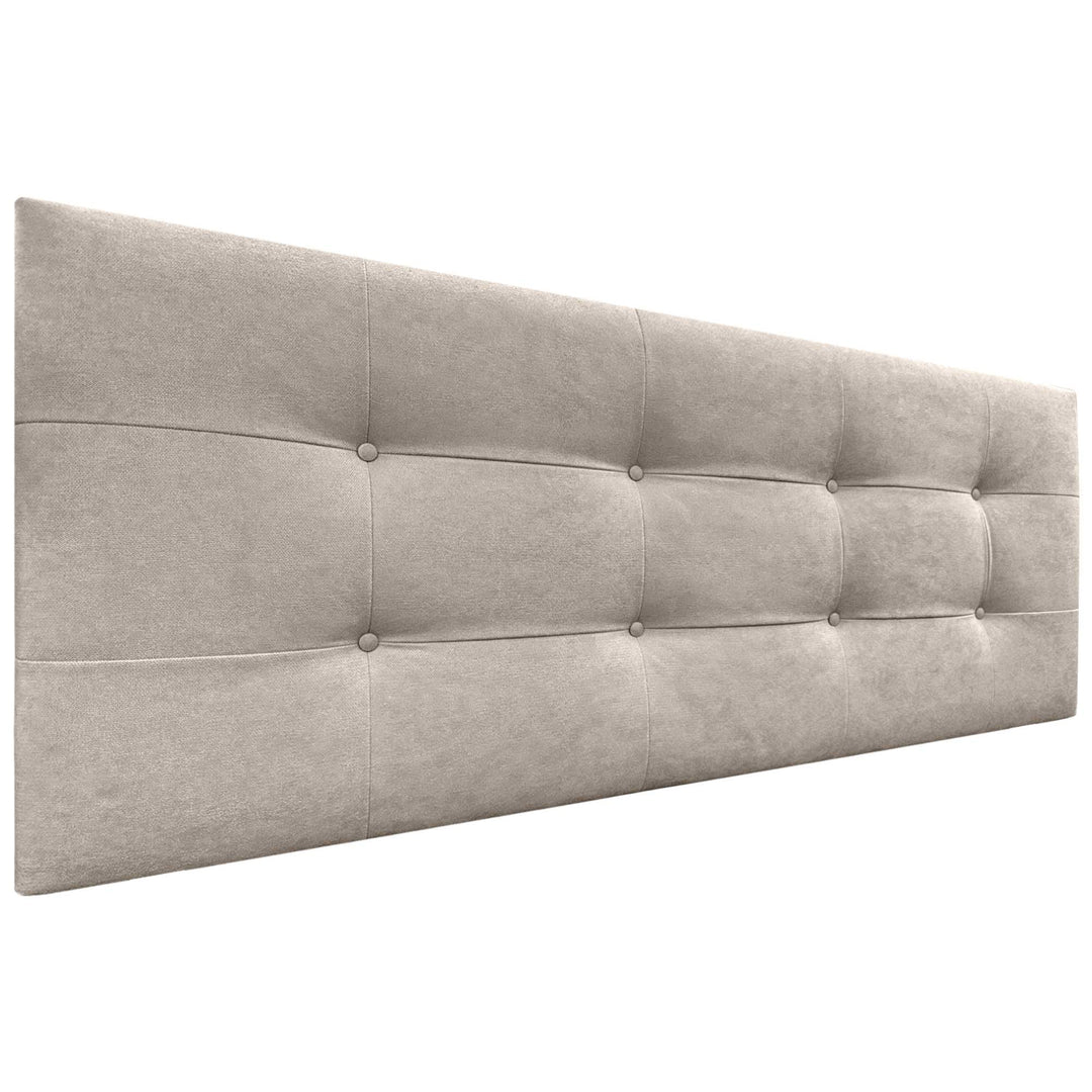 DHOME Kopfteil, gepolstertes Bett Kopfteil 8cm dick. Gepolstertes Kopfteil ACUALINE Stoff und Kunstl