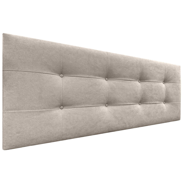 DHOME Kopfteil, gepolstertes Bett Kopfteil 8cm dick. Gepolstertes Kopfteil ACUALINE Stoff und Kunstl