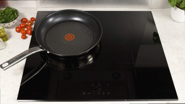Tefal Intuition A703S314 Pfannenset aus Edelstahl, 20/24/28 cm, Induktion, antihaftbeschichtet, 3 St