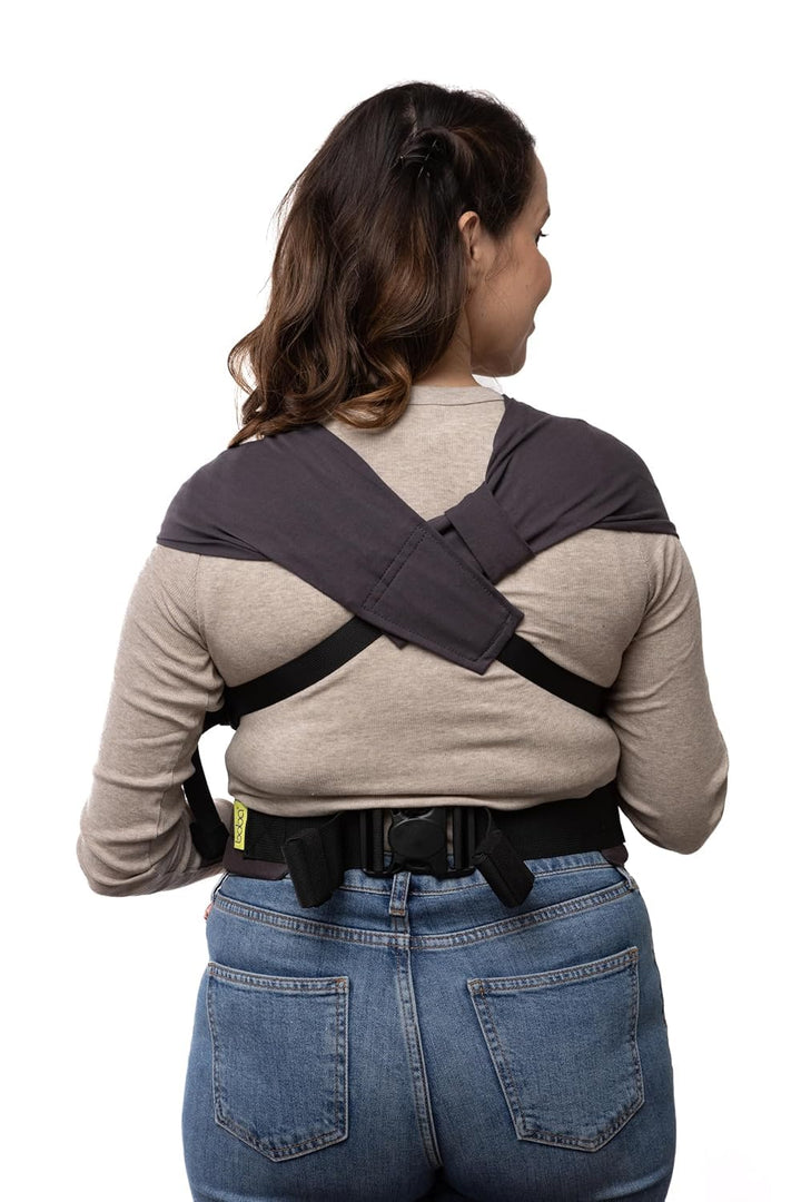Boba Pre-Wrapped Baby Wrap Carrier with Buckle, Easy Adjust Soft Infant Baby Carrier Hybrid for Boy