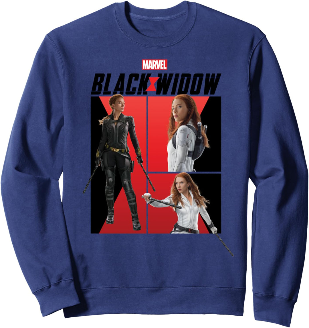 Marvel Black Widow Comic Panels Sweatshirt