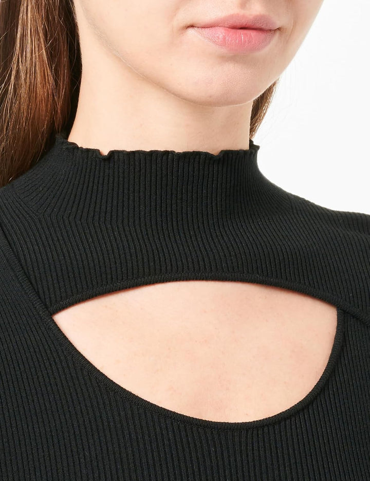 HUGO Damen Soritexa Knitted Dress S Black1, S Black1
