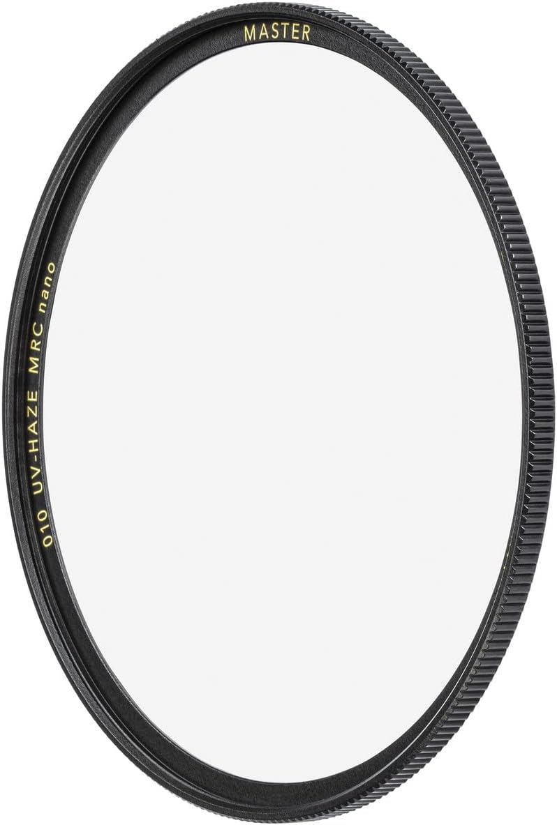 B+W UV-Filter MRC Nano Master 77mm (16x vergütet, Slim, Premium) 1101508 Black & UV-Filter MRC Nano