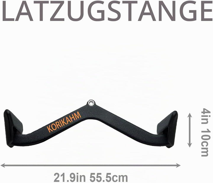 Ergonomic Design Lat Pull down Bar Grip Handle, Lat Pulldown Attachments, Strength Trainer for Athle
