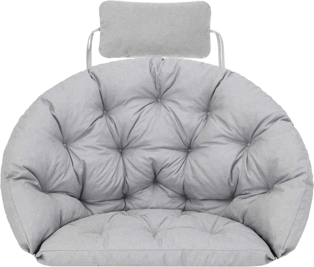 Bjird Hängesessel Kissen, Polster, Auflage für Polyrattan & Rattan Hängeschaukel, Sitzauflage für Hä