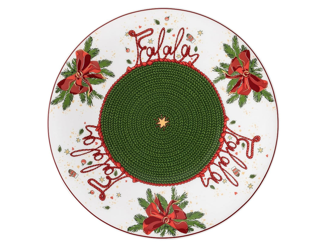 Nora Weihnachtszeit Plätzchenteller 22cm