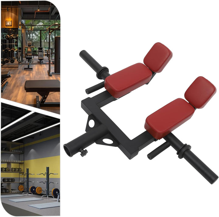 Landminenaufsatz Safety Squat Bar Attachment mit Shoulder Arm Pads Edelstahl-Spannbügel für Krafttra
