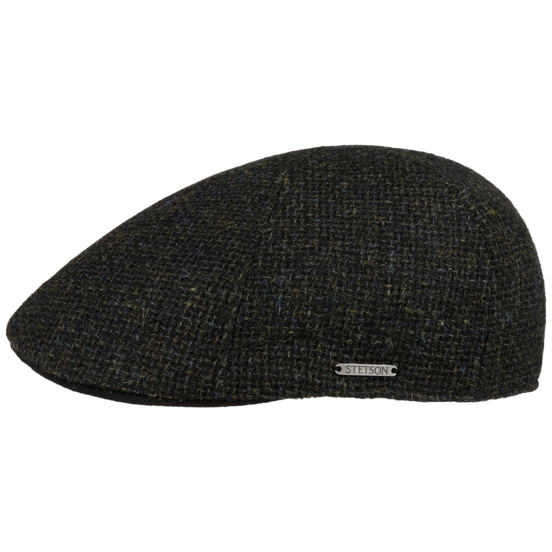 Stetson Texas Classic Wool Flatcap - Schiebermütze Herren - Herrenmütze mit Baumwollfutter - Schirmm