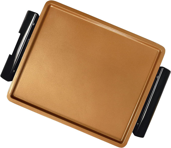 Starlyf Premium Grillplaat, Ersatz Grillplatte, Tafelgrill - Bakplaat, Tafelbarbecue - 40.5 x 27.5 c