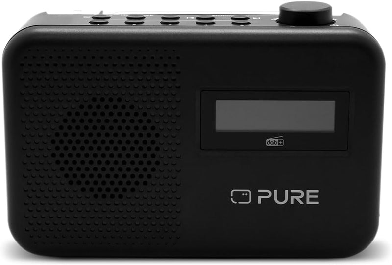 Pure Elan One2 tragbares DAB+/FM Radio mit Bluetooth 5.1 (LCD-Display, 10 Speichertasten, Batteriebe