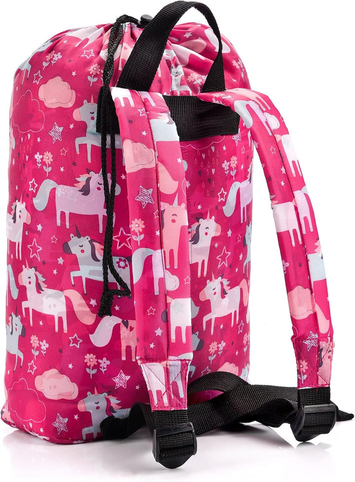 meteor Premium Kinder-Schlafsack mit Rucksack Ultraleicht Kinder Hüttenschlafsack Komfortbel Jugendl