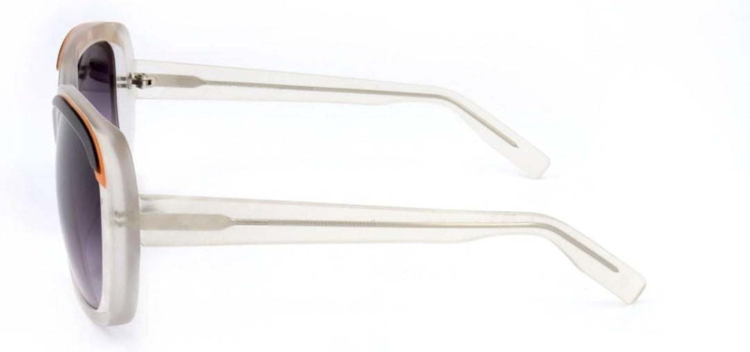 Italia Independent Damen 0047-093-000 Sonnenbrille, Weiss (Blanco), 55