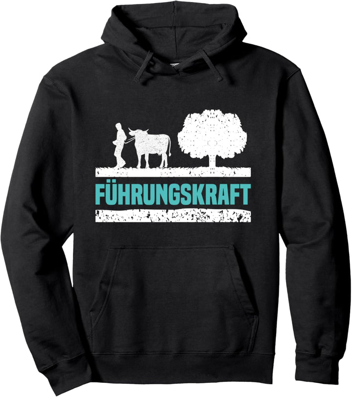 Viehzucht Führungskraft Kuh Pullover Hoodie