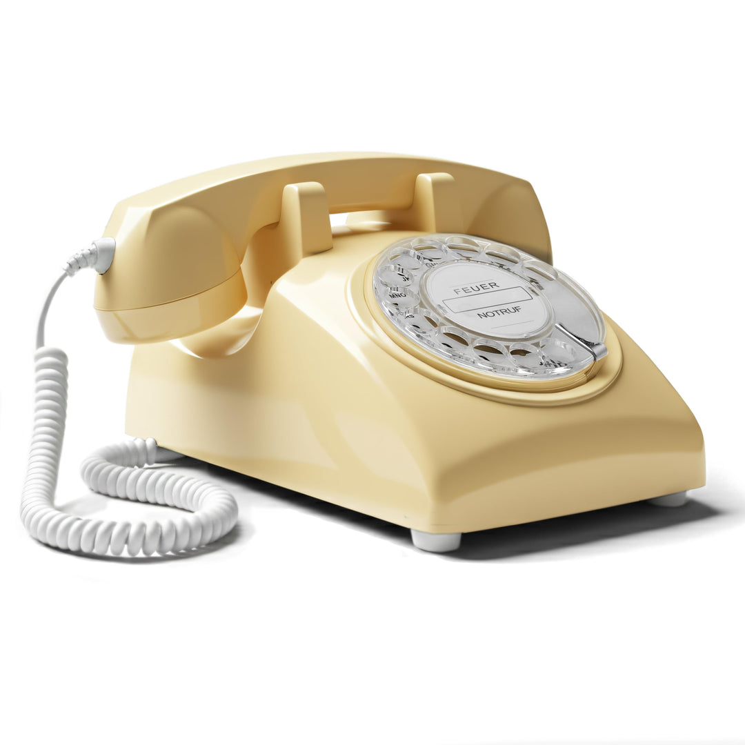 Retro Telefon Wählscheibe/Festnetztelefon Retro/Telefon mit Schnur/Telefon mit Wählscheibe/Telefon R