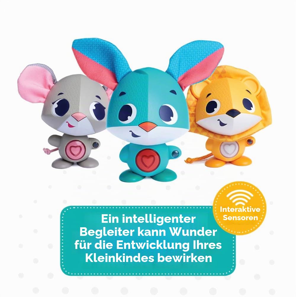 Tiny Love Spielfigur, lustiger Wonder Buddy Thomas Hase mit 7 versch. Spiel-Aktivitäten, elektronisc