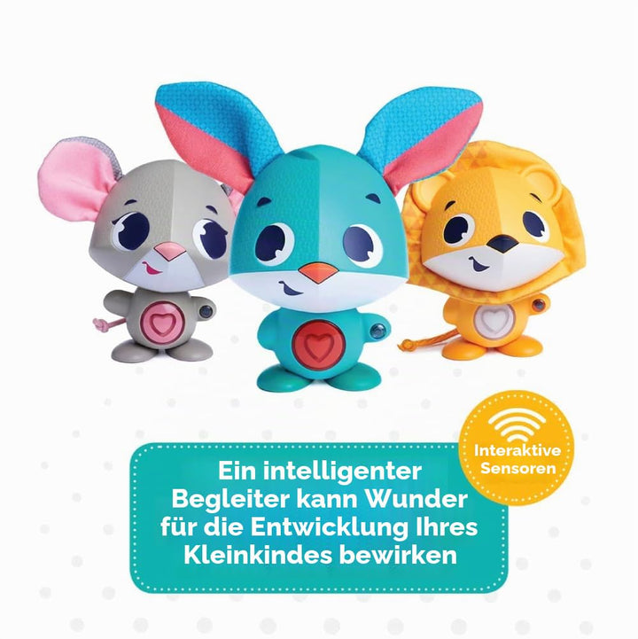 Tiny Love Spielfigur, lustiger Wonder Buddy Thomas Hase mit 7 versch. Spiel-Aktivitäten, elektronisc