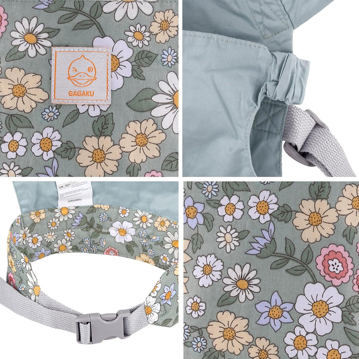 GAGAKU Puppentrage ab 3 Jahre Kinder, Babytrage Puppen Bauchtrage Puppenzubehör Tragesitz mit Verste