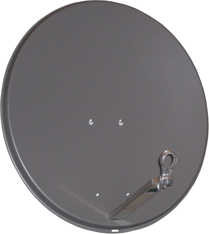 Sky Vision IDEAL 65 Alu-Satellitenspiegel anthrazit RAL 7012 (40mm Feedaufnahme, 32-60mm Mastaufnahm