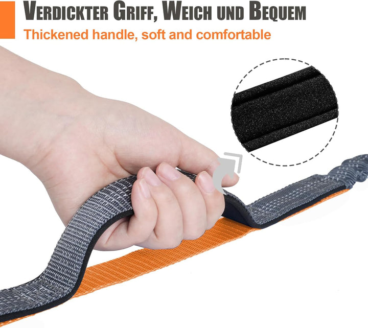 Snocyo Joggingleine Hunde, Jogging Hundeleine für Mittelgrosse und Grosse Hunde, Elastische und Refl