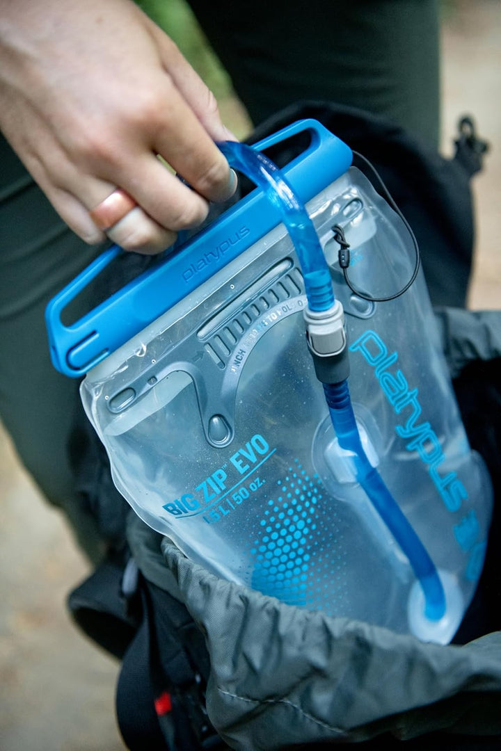 Platypus grosser Reissverschluss evo 2.0l durchsichtig 1.5 Liter, durchsichtig 1.5 Liter