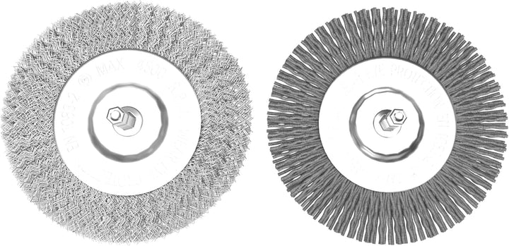 Fugenbürsten Nylon Metall 2er Sets (Fugenbürste 1x Nylon / 1x Metall) Fugenbürste 1x Nylon 1x Metall