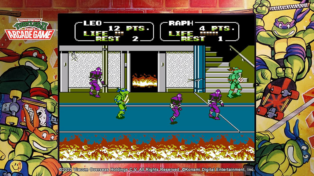 Teenage Mutant Ninja Turtles Cowaboga, Kollektion – Switch