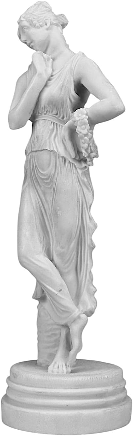 The Dancer Canova Museum Copy Female Cast Marble Skulptur Statue 32 cm