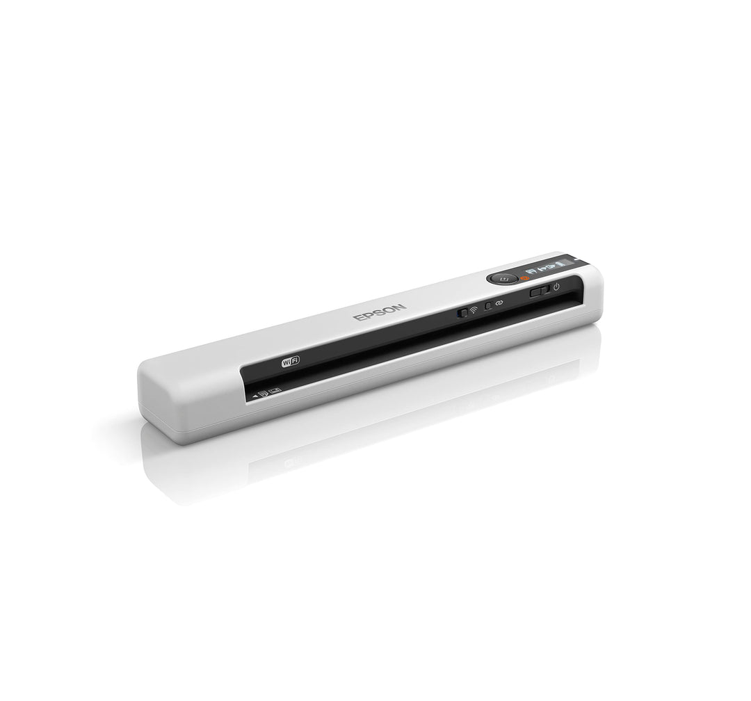 Epson Workforce DS-80W, mobiler Wi-Fi-Scanner mit hoher Scangeschwindigkeit, 300 Seiten pro Akkuladu