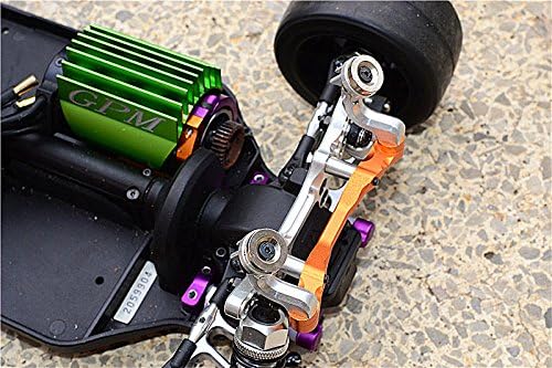 GPM HPI Sport 3 Flux Tuning Teile Aluminium Front+Rear Magnet Body Mount for BMW M3 E30-1 Set Orange