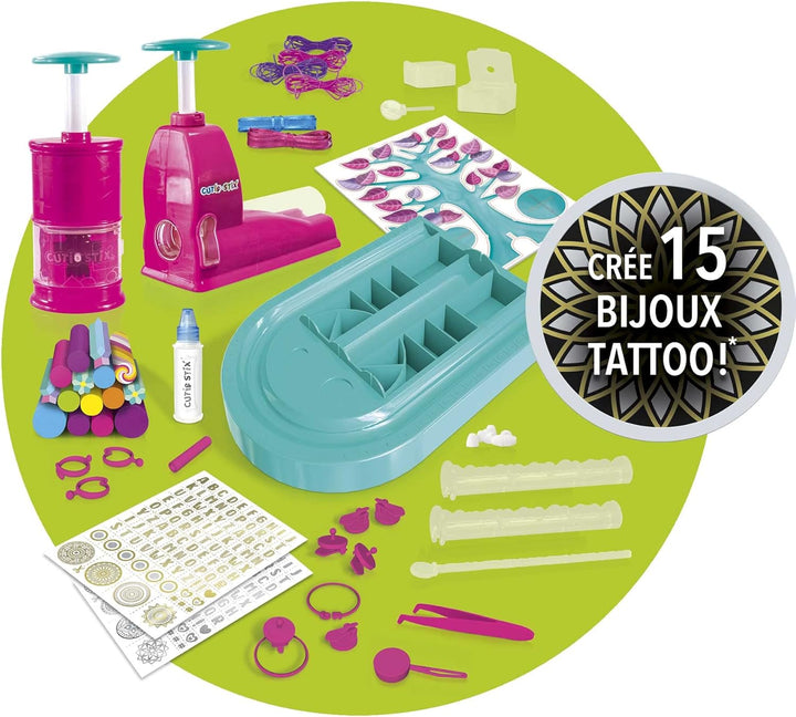 Cutie Stix - Atelier Bijoux de Créateur - Fabrication de bijoux Enfants - Dès 6 ans - Lansay