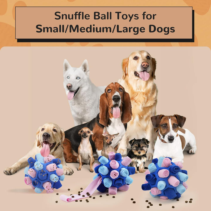 Schnüffelball für Hunde, Schnüffelteppich Schnüffelspielzeug Interaktive Hundespielzeug tragbarer Ha