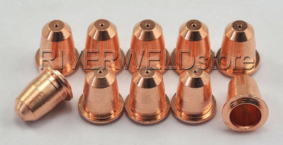 RIVERWELD PR0110 Plasma Elektroden PD0116-08 Schneiddüse Φ0.8 & PC0116 für Trafimet S45 Brennerhals,