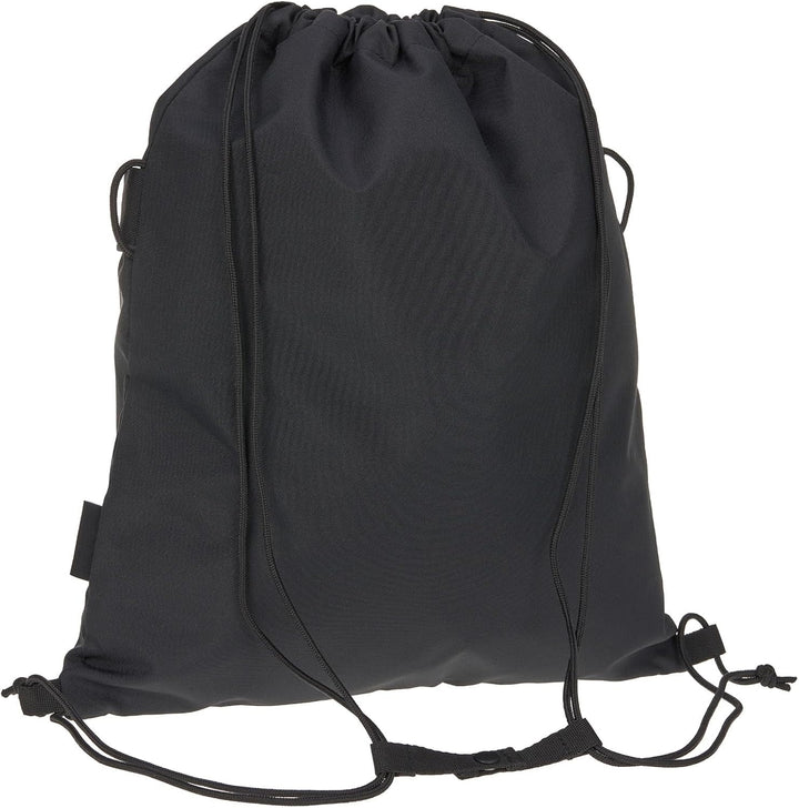 BOLD Lässig Kinder Turnbeutel Sportbeutel mit Rucksackfunktion/School String Bag Bold black Schwarz,