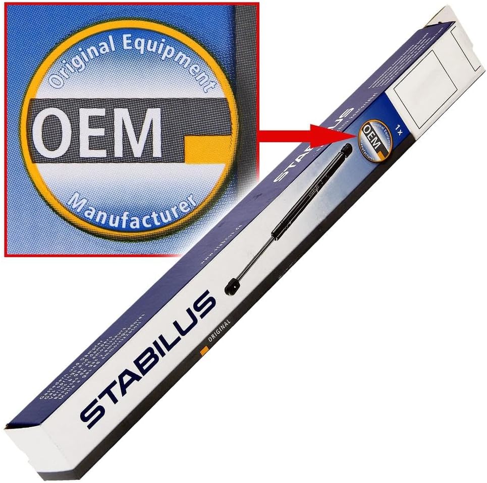 Stabilus Gasfeder Kofferraum SKODA Octavia 5E5/5E6 2012-2020 Heckklappendämpfer LIFT-O-MAT® mit 540