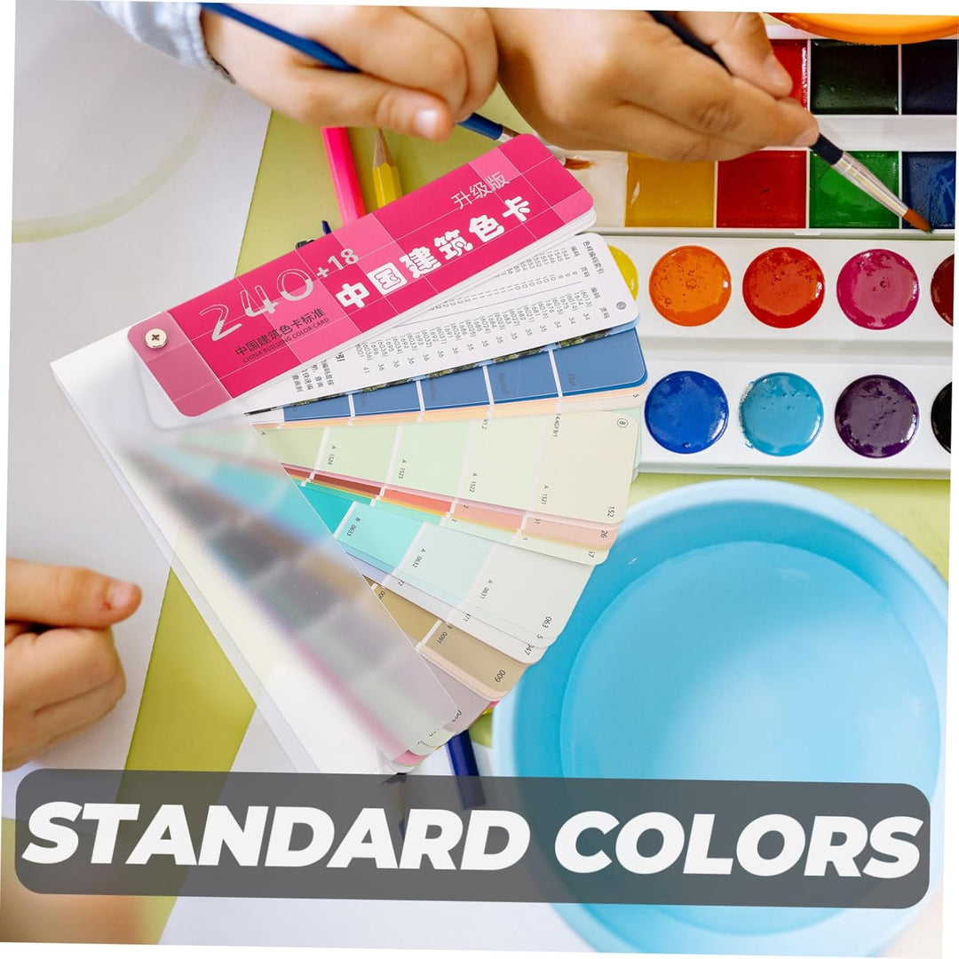 DOITOOL Farbkarte Architekturfarben Farben Standard RAL Farbfächer Farbmusterkarten für Präzise Farb