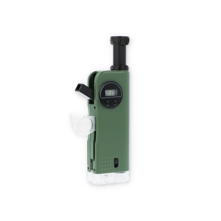 Carson X-Scope Multitool und Taschenmikroskop für Kinder (CP-11), Schwarz, X-Scope