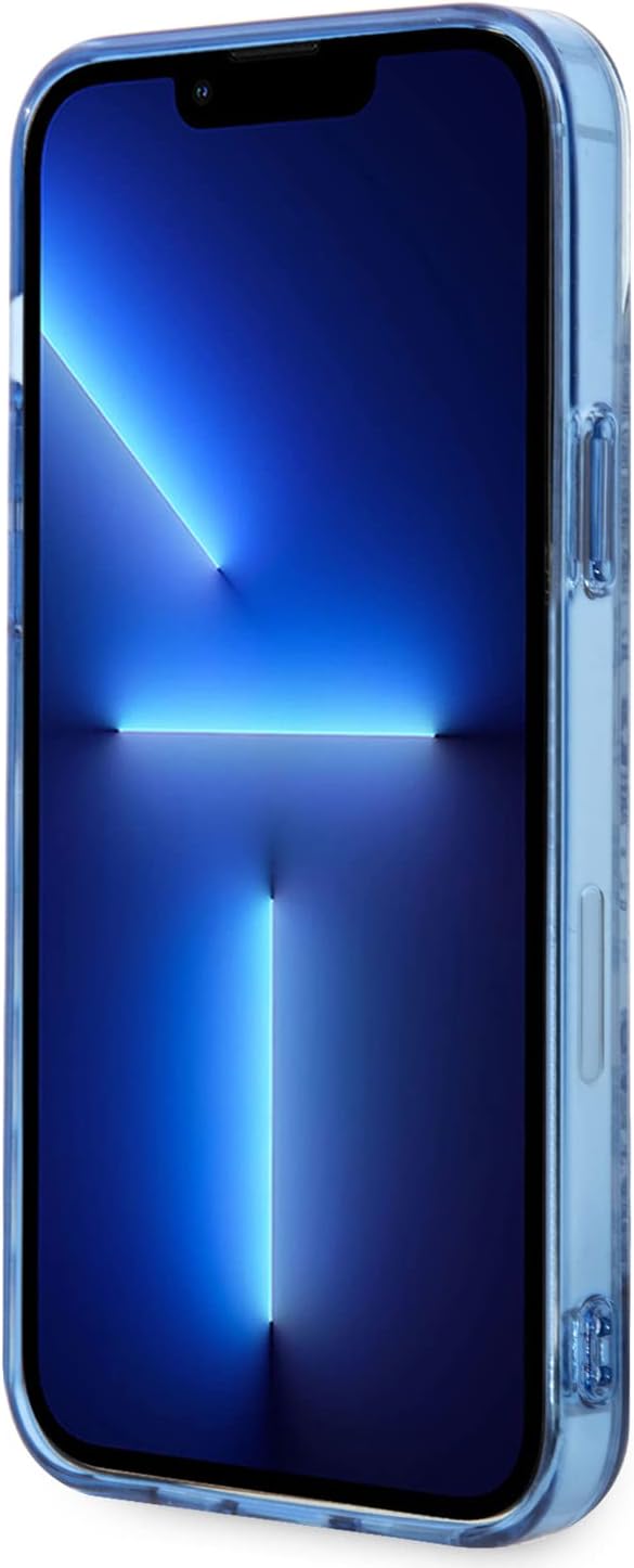 Guess GUHCP14MHGPLHB hülle für iPhone 14 Plus 6,7" blau/Blue hardcase Porcelain Collection