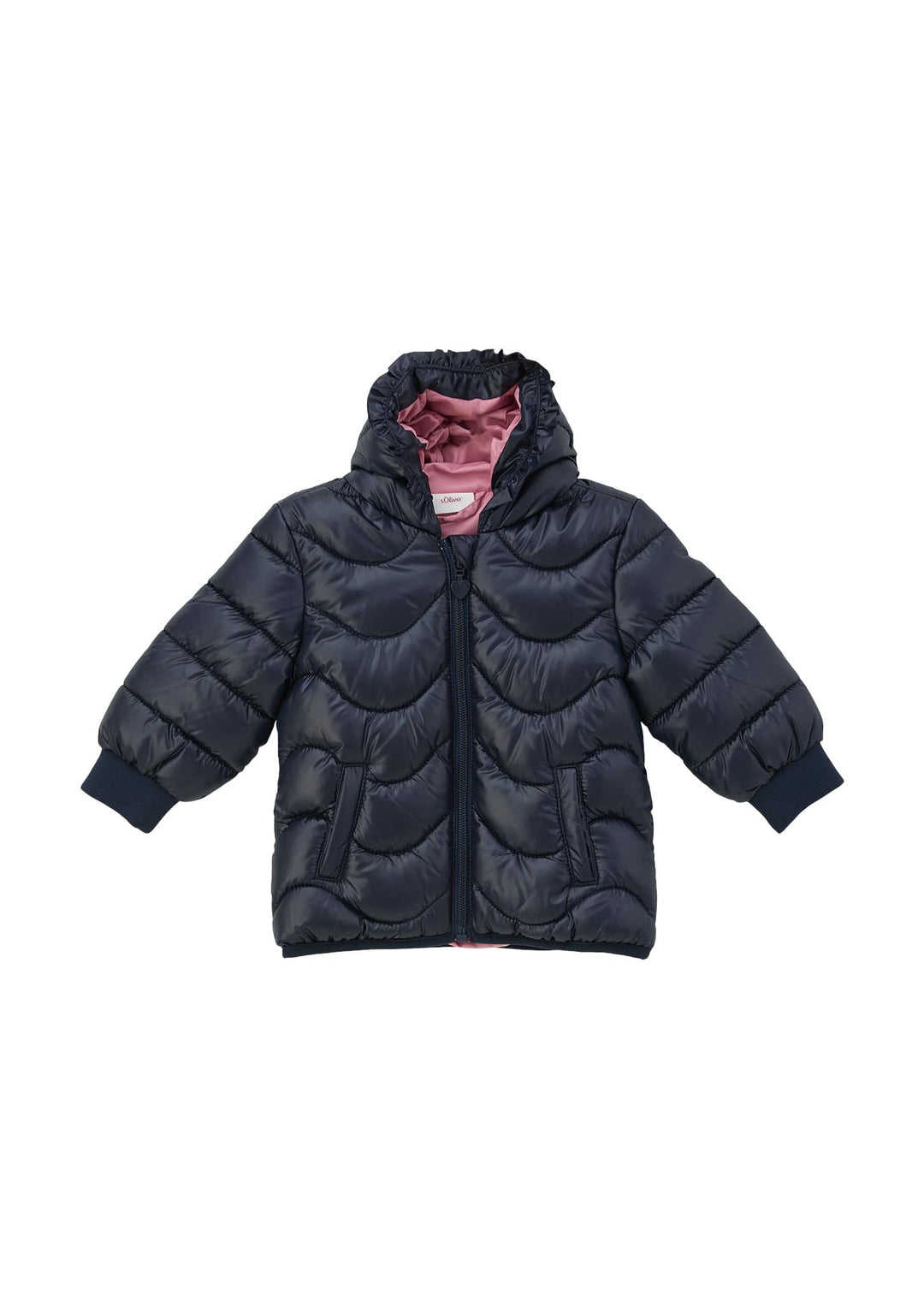 s.Oliver Steppjacke mit abnehmbarem Kunstfell 74 Navy, 74 Navy