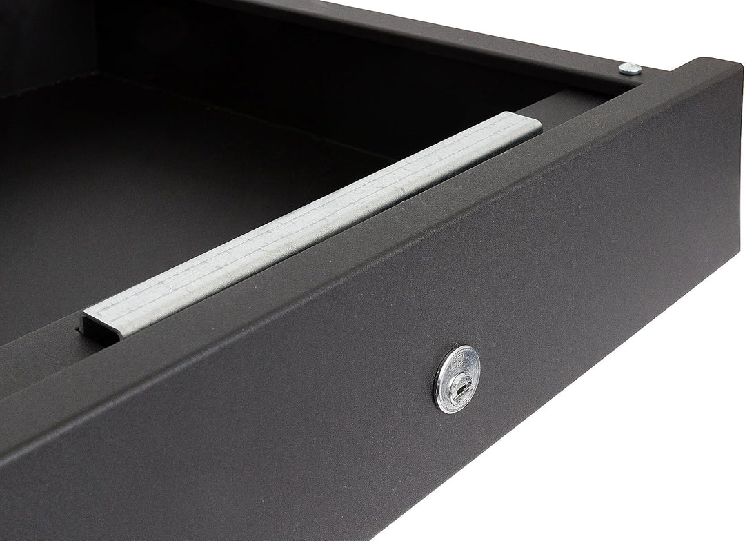 ARREGUI Box-In 22100-S1 Tresor zur Tranung im Küchensockel, 14,8x41x45 cm, 19 L, schwarz