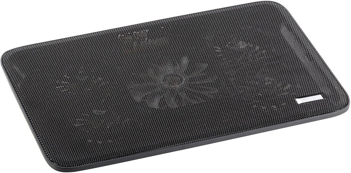 Callstel Notebook Cooler: Notebook-Kühler bis 43,2 cm (17"), 5 Ventilatoren, 1.800 U/min, 2X USB (Kü