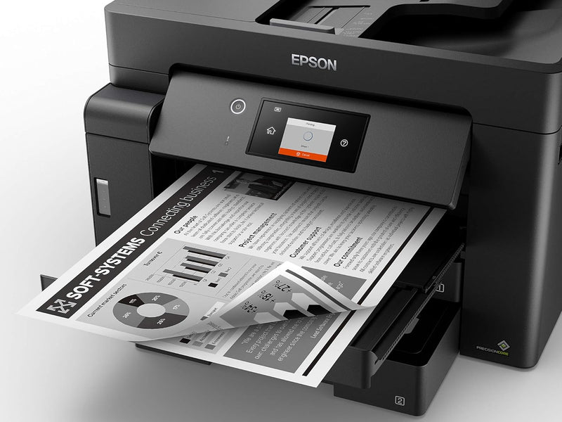 Epson EcoTank ET-M16600 4-in-1 Mono Tinten-Multifunktionsgerät (Kopie, Scan, Fax, A3, ADF, Full-Dupl