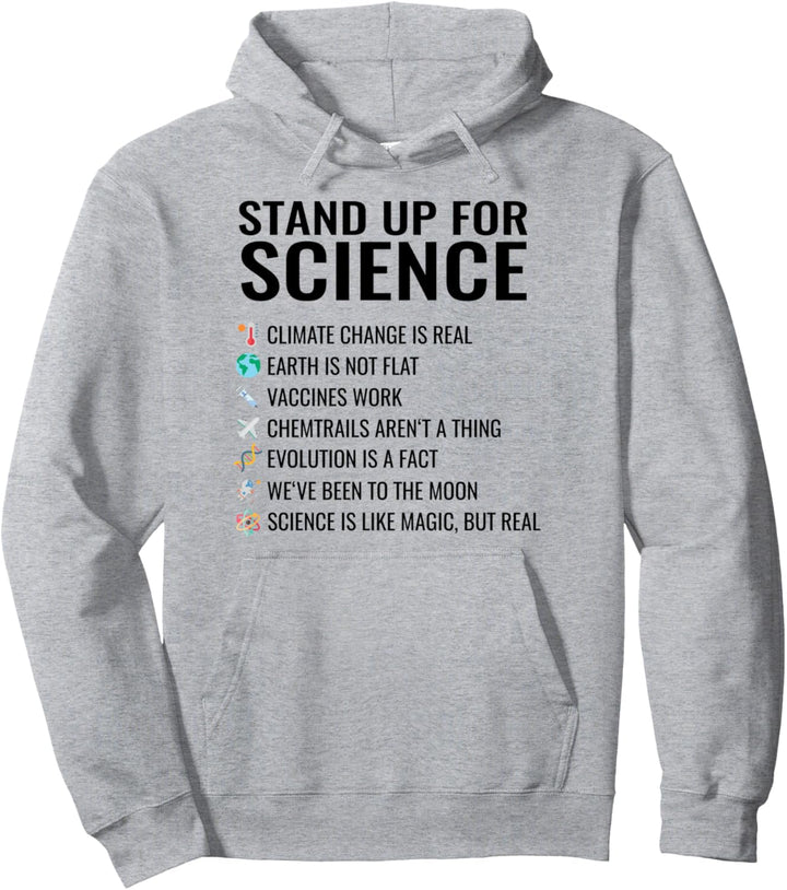 Stand Up For Science - Like Magic But Real Pullover Hoodie
