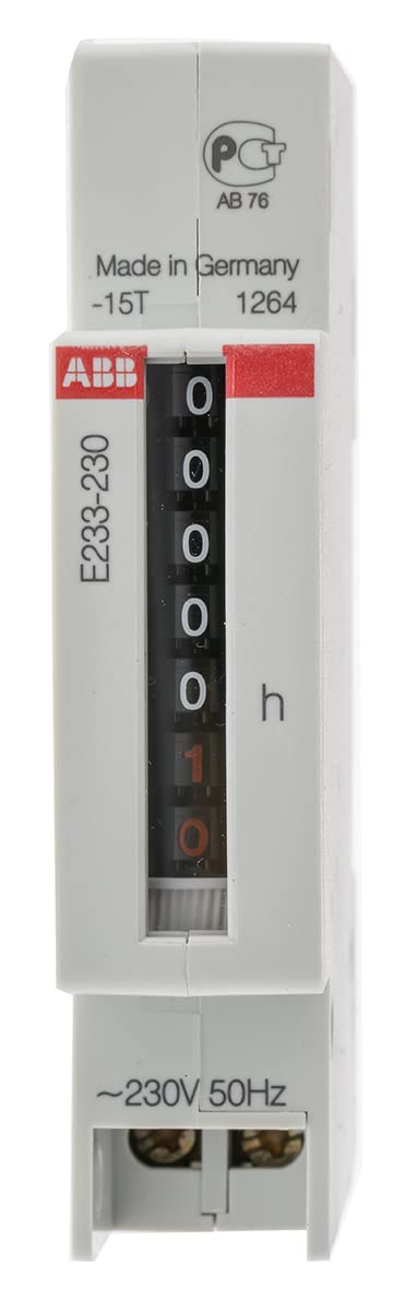 ABB Betriebsstundenzähler E233-230 230VAC/50Hz pro M compact