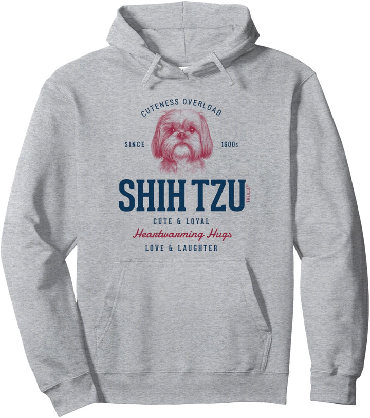 Retro-Stil Vintage Shih Tzu Pullover Hoodie