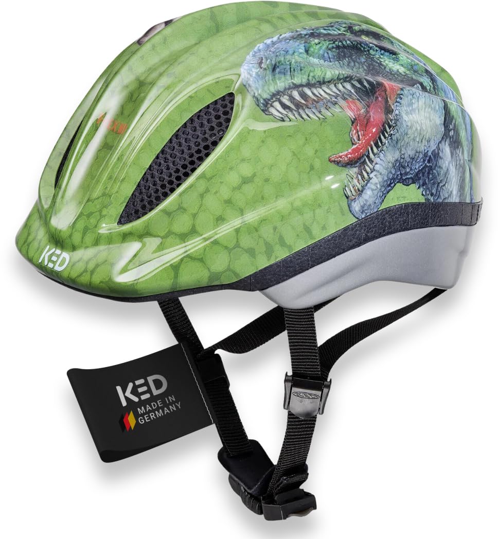 KED Kinderhelm Meggy II Originals SM (49-53 cm) T-Rex, SM (49-53 cm) T-Rex